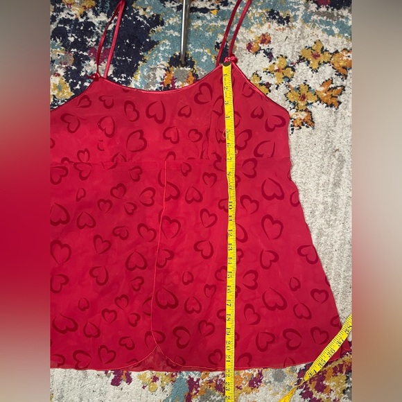 Cinema Etoile Heart Pattern Slip Dress - Picture 10 of 10